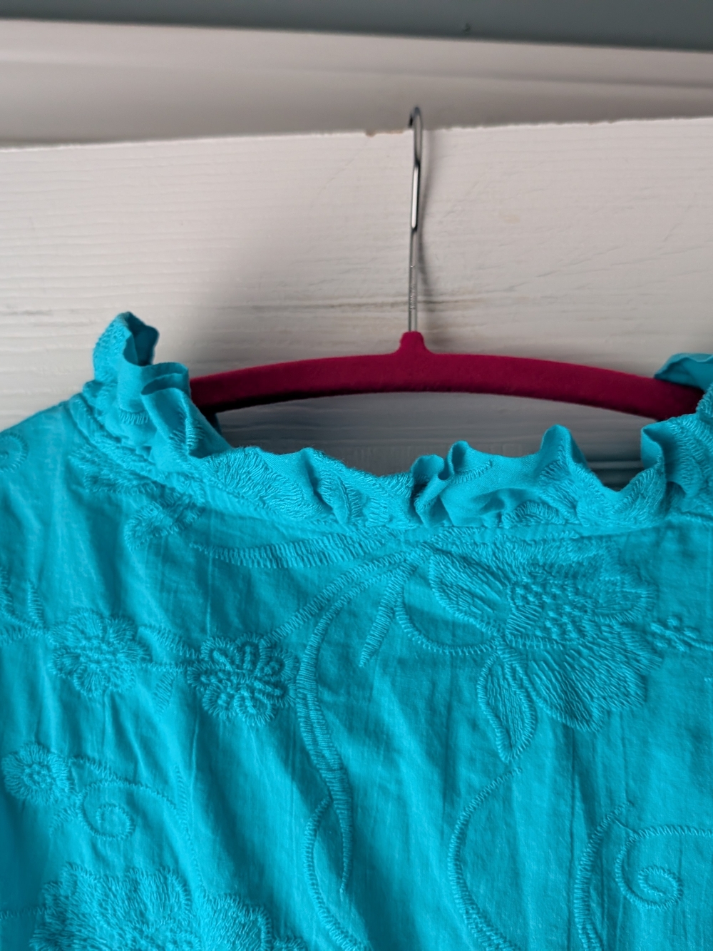 Pretty Ruffled Collar Shirt - Picture 12 of 12